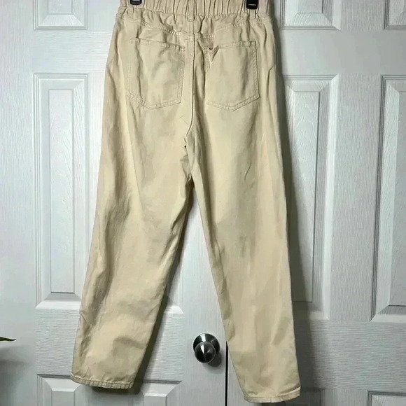 H&M High Waist Twill Trousers Size 6 - Picture 10 of 14